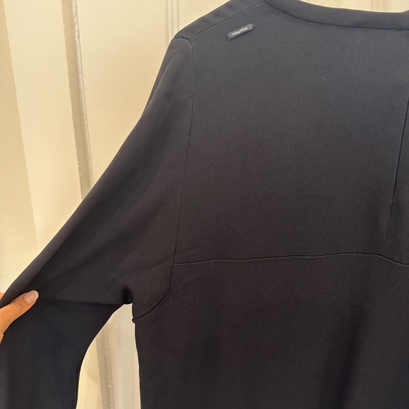 ‘S MaxMara NEW Navy Blue Tunic Top Jacket Size 12 NWT - Picture 6 of 8